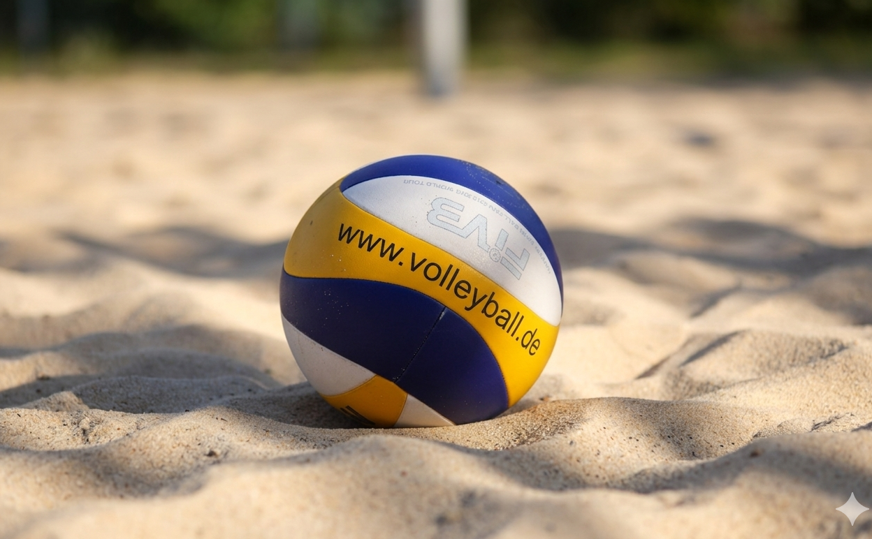 Volleyball in Hagenberg - KI generiertes Bild von Volleyball