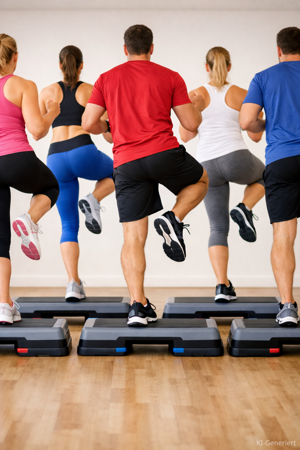Mit dem Stepper Fitness in Hagenberg